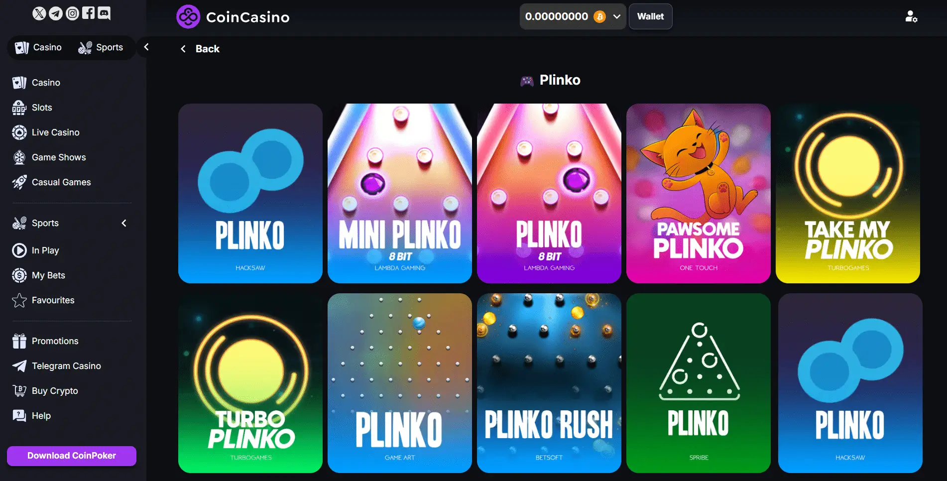 Plinko Casino
